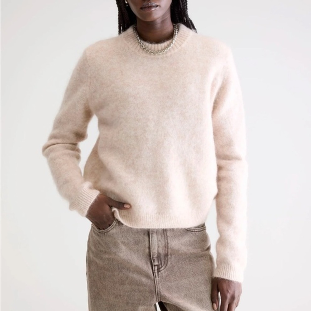 Bellerose Auron Slim Sweater Kid Mohair Blend XS
